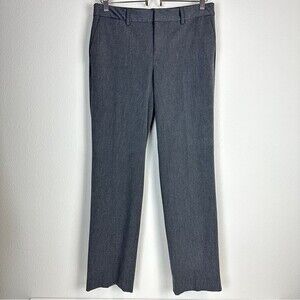 Eddie Bauer Mercer Fit Grey Straight Leg Trousers Pants 8